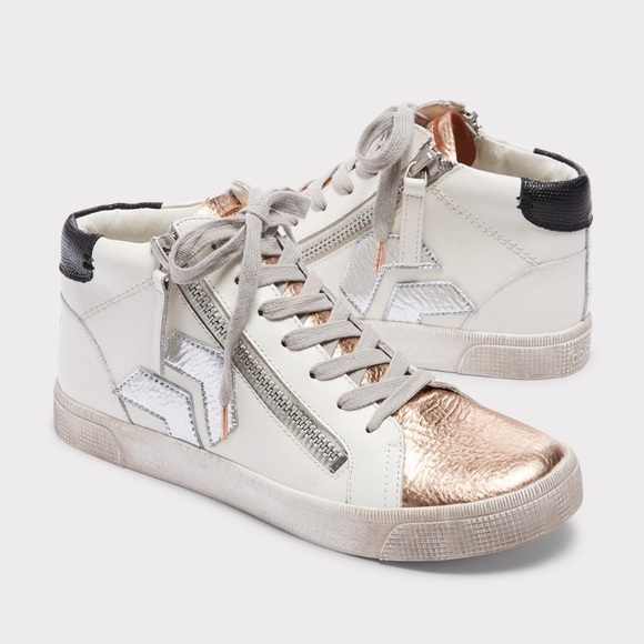 Dolce Vita Shoes - Dolce Vita Metallic High Top Sneaker